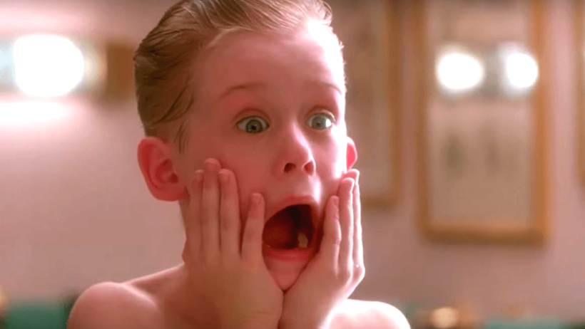 Home Alone movie still.