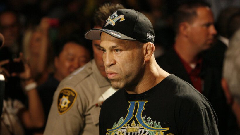 02 July 2011: Wanderlei Silva walks to the Octagon during UFC 132 at the MGM Grand Garden Arena in Las Vegas, Nevada.
