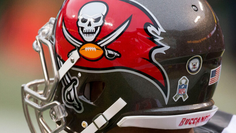 Tampa Bay Buccaneers helmet