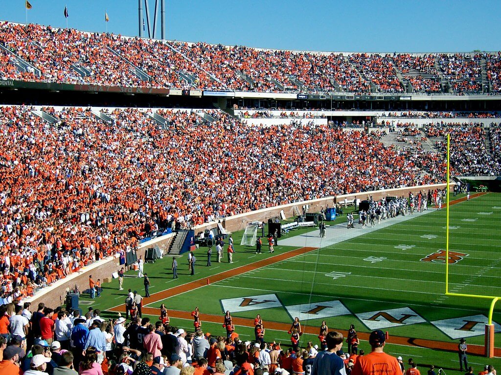 Scott Stadium at UVA