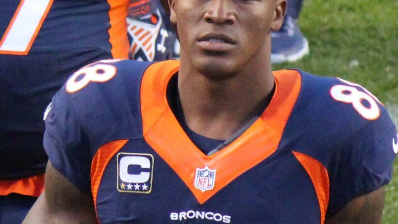 Broncos wide receiver Demarius Thomas