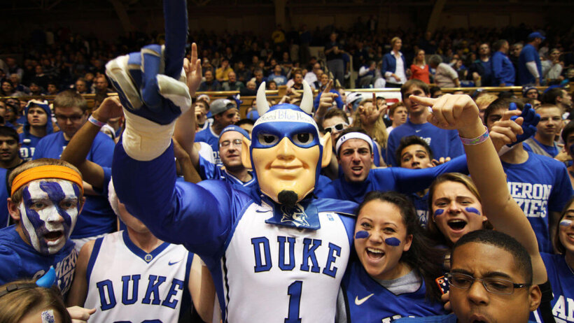 Duke Blue Devils Cameron Crazies