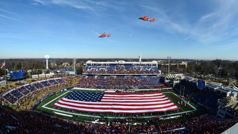 Military Bowl flyover