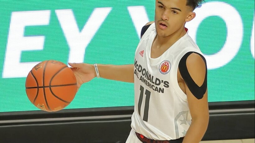 Trae Young at McDonalds All-America Game