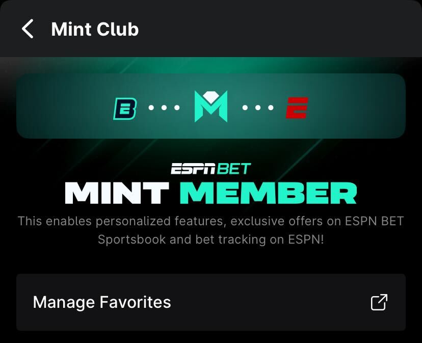 espn bet mint club