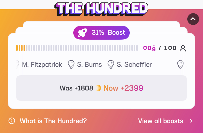 Hard Rock Bet The Hundred profit boost