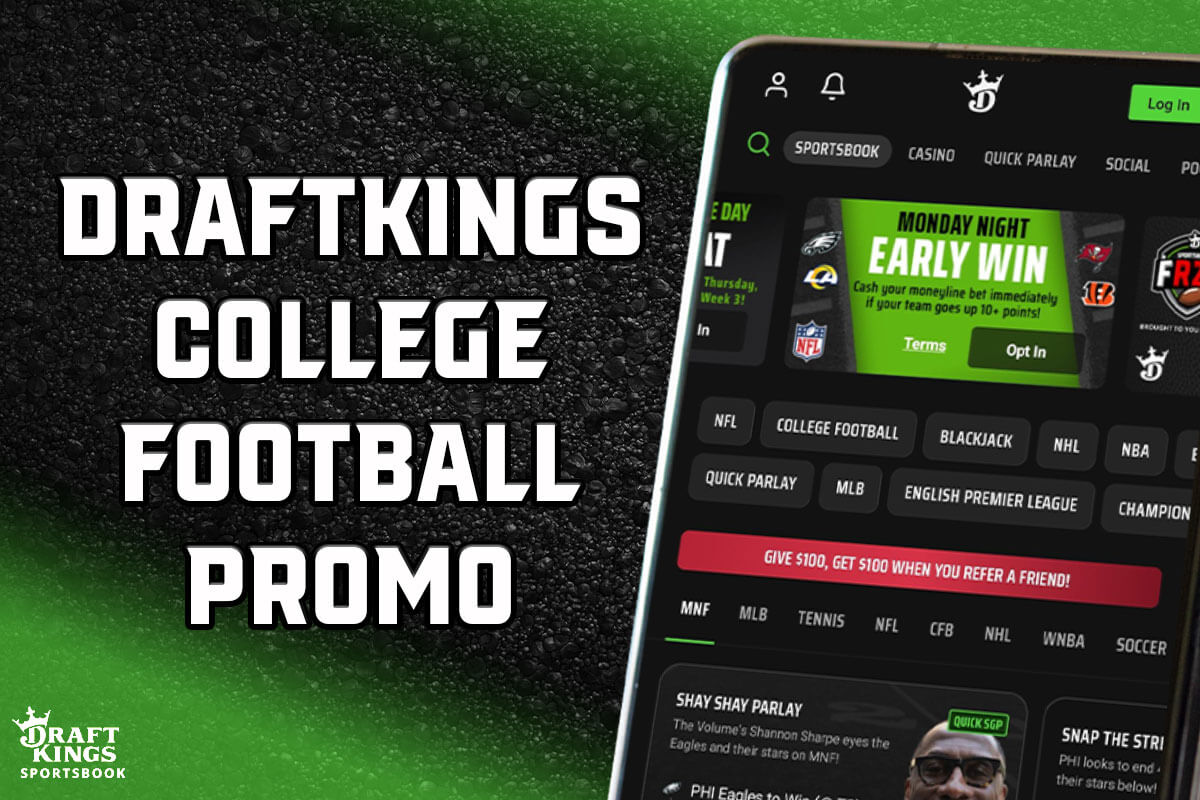 draftkings college football promo