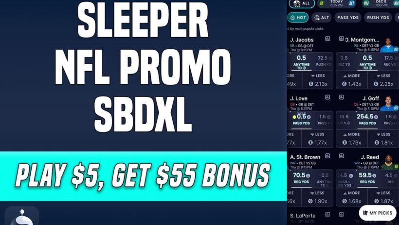 Sleeper NFL promo