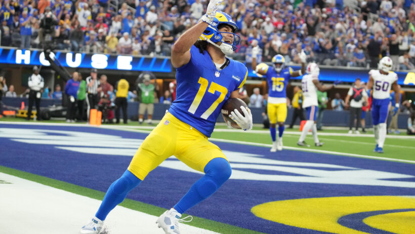 Puka Nacua TD celebration