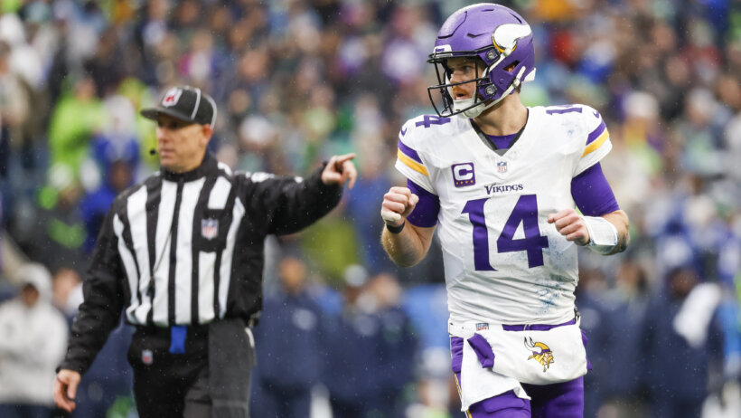 Sam Darnold fist pump