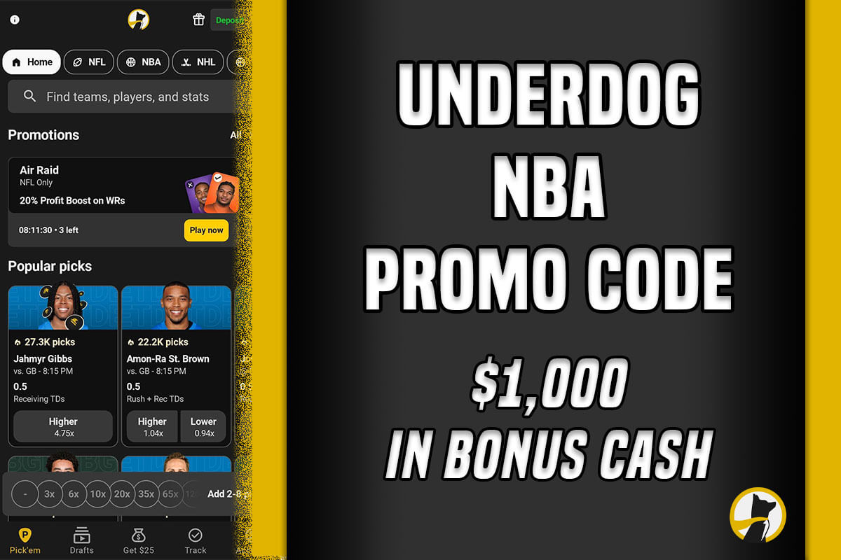 Underdog NBA promo code