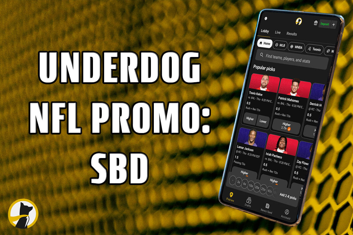 Underdog NFL promo