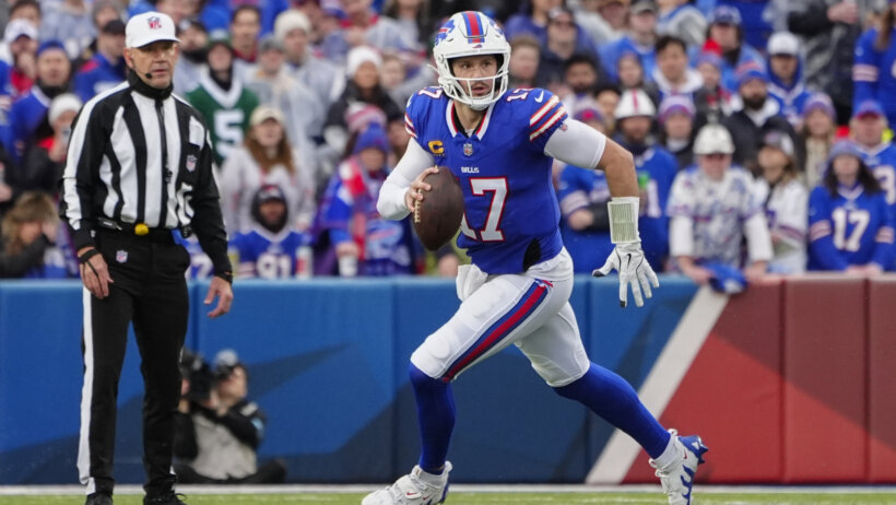 Josh Allen looking to pass