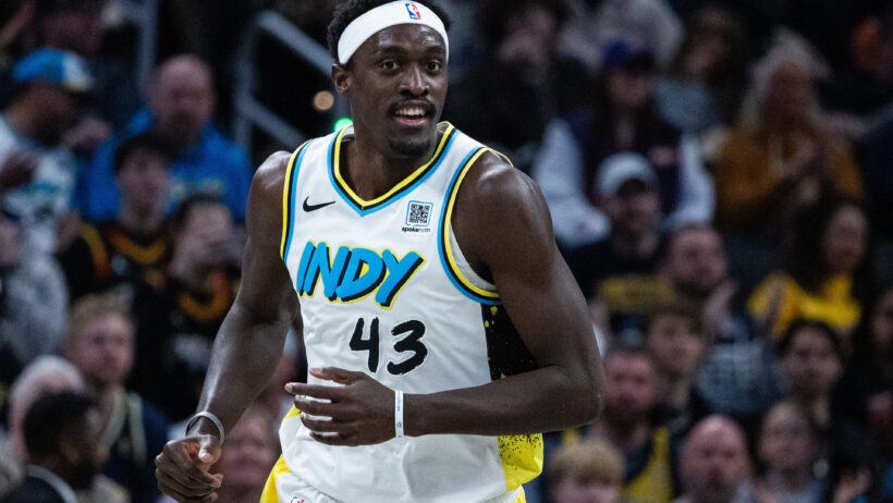 Pascal Siakam running