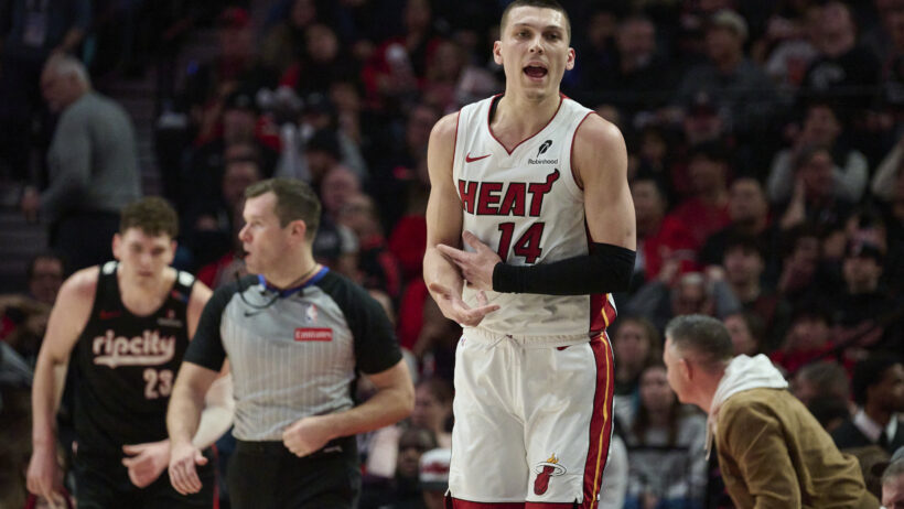 Tyler Herro pumped reaction