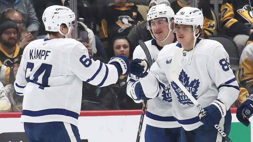 William Nylander goal celebration