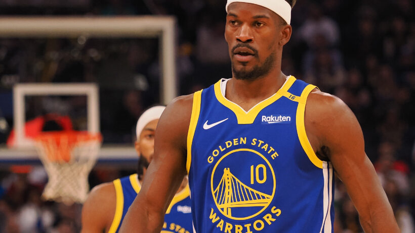 Jimmy Butler on court