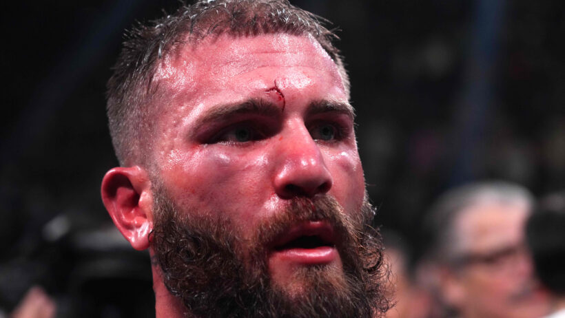Caleb Plant after his Interim WBC Super Middleweight Championship boxing bout