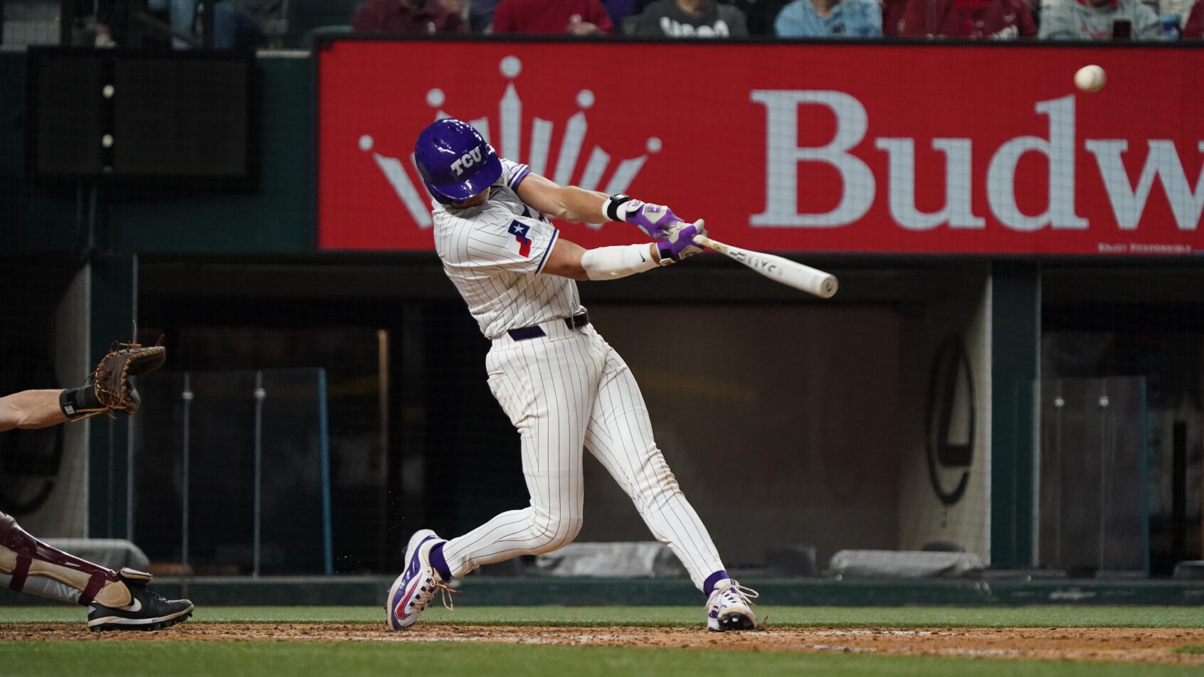 TCU gets a hit at Globe Life Field