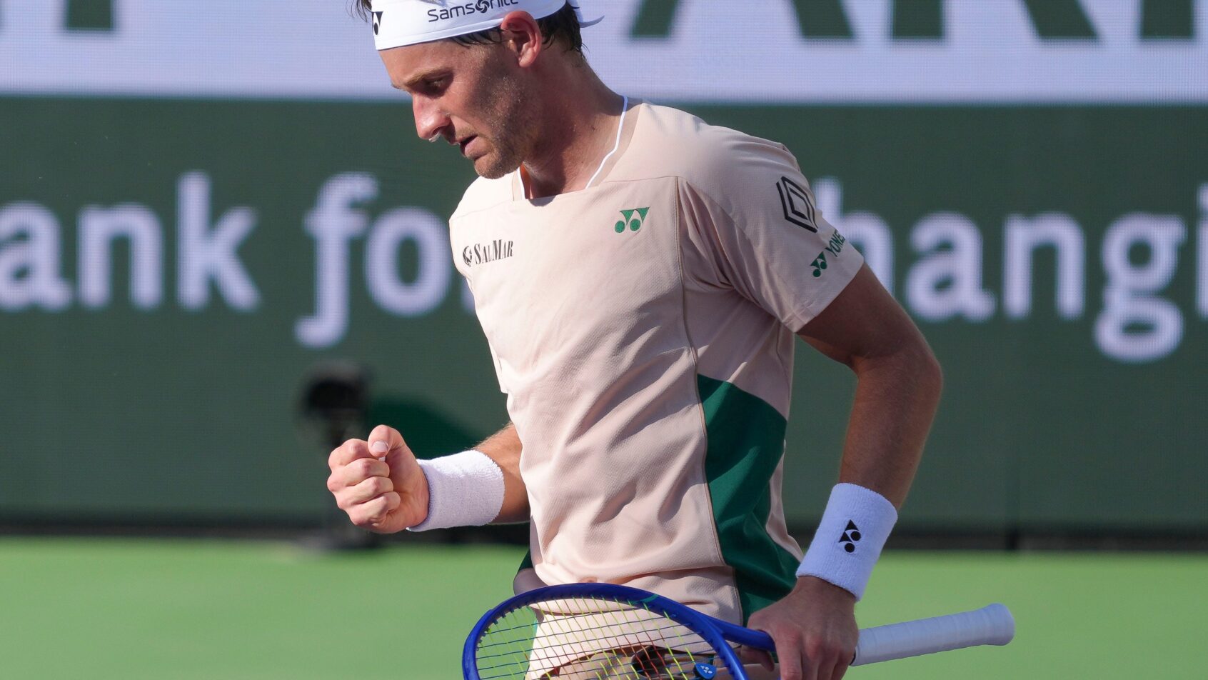 Casper Ruud fist pump
