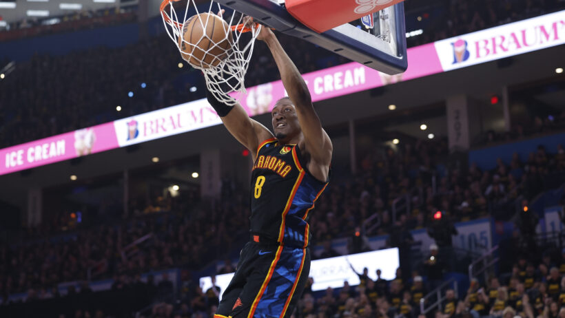 Jalen Williams dunk.