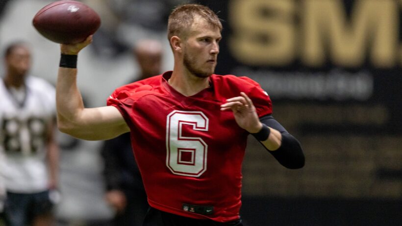 The next Saints quarterback appears to be Tyler Shough. He tops the Saints depth chart and the room err staff seems ready to hand the keys over. At SBD, we take a closer look at the "open" competition.