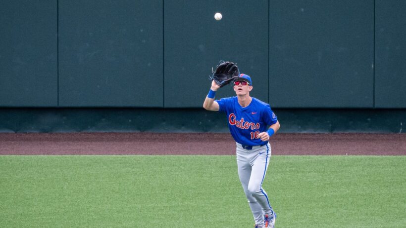 Hayden Yost catching ball