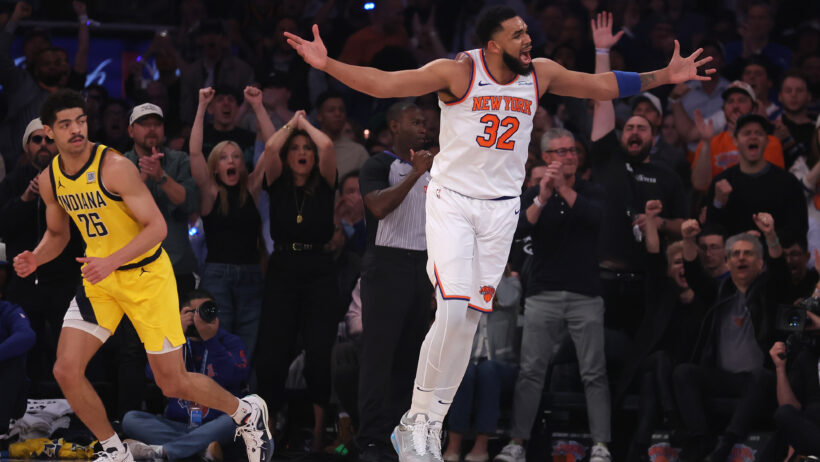 Karl-Anthony Towns pumped reaction