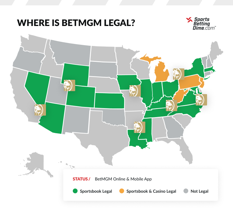 betmgm legal states