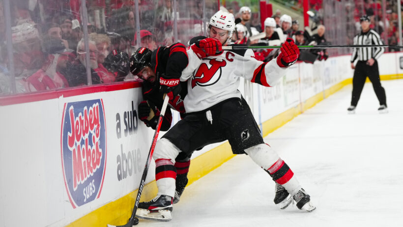 NHL: Stanley Cup Playoffs-New Jersey Devils at Carolina Hurricanes