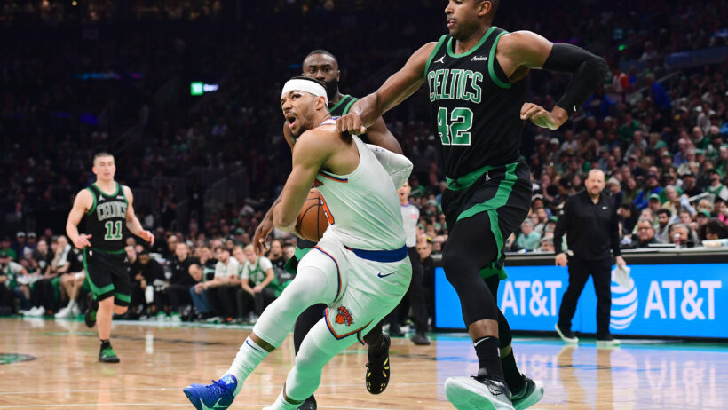 NBA: Playoffs-New York Knicks at Boston Celtics