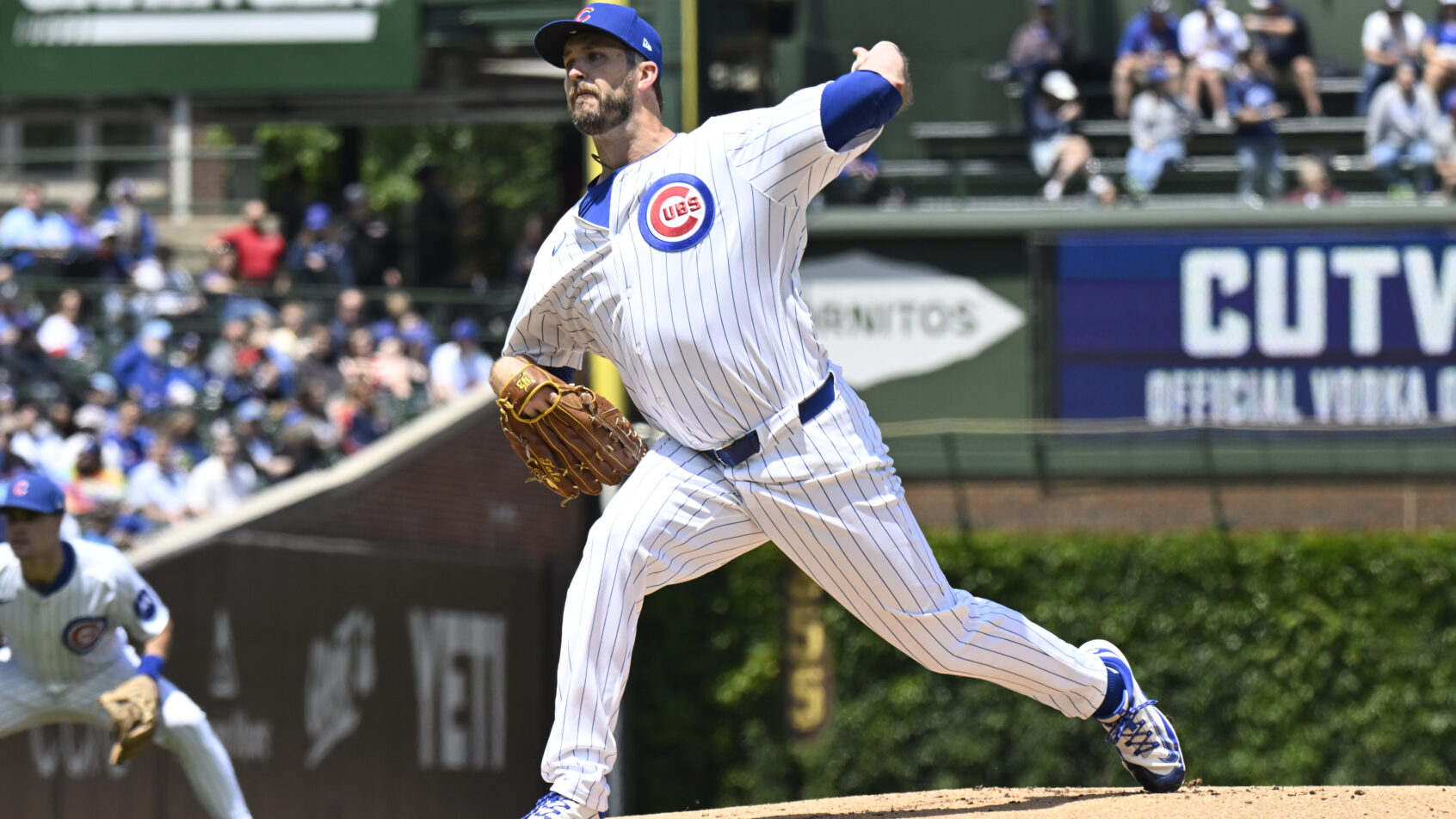 MLB: Cincinnati Reds at Chicago Cubs