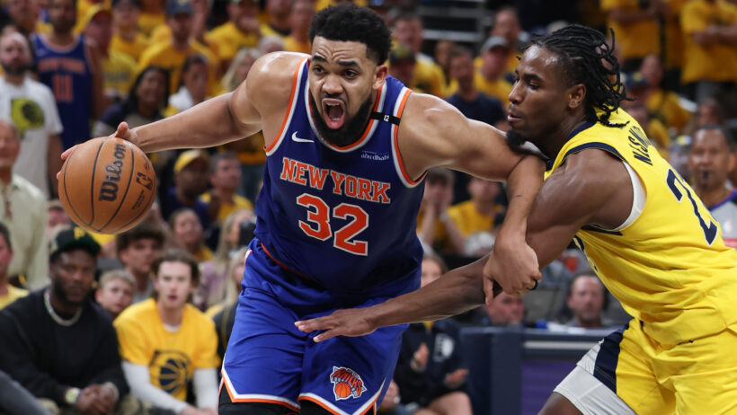 NBA: Playoffs-New York Knicks at Indiana Pacers