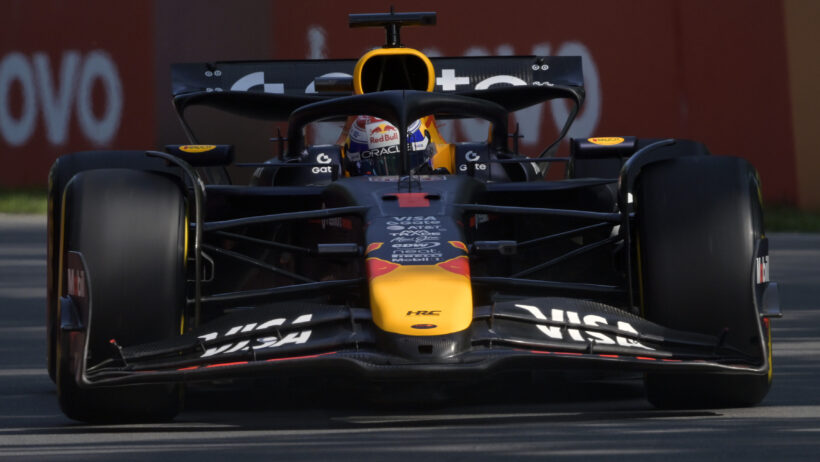 Red Bull Racing driver Max Verstappen during the qualification session