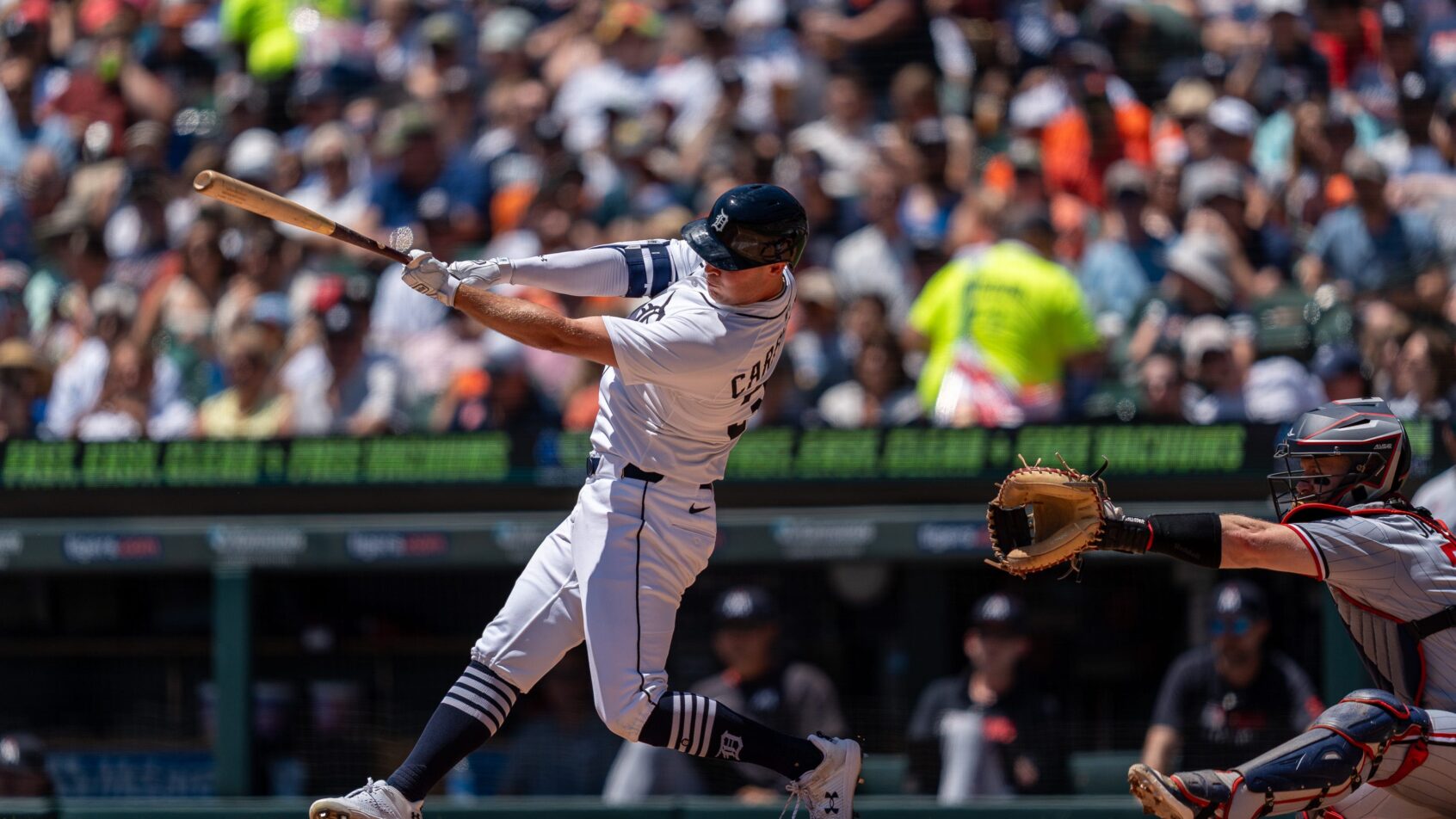 Detroit Tigers outfielder Kerry Carpenter