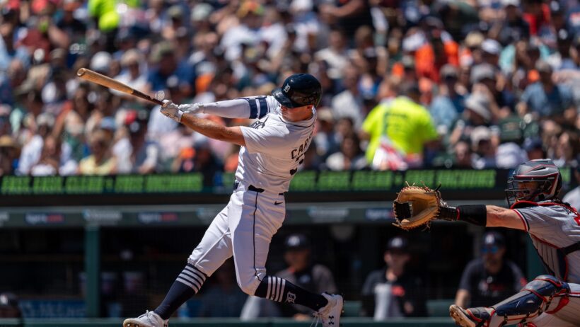Detroit Tigers outfielder Kerry Carpenter