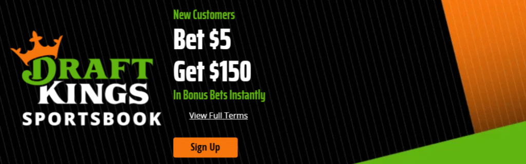 draftkings bet 5 get 150