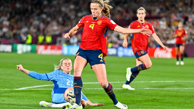 Spin's Irene Paredes during the 2023 Women's World Cup