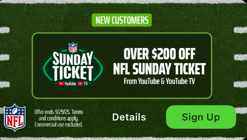 DraftKings NFL Sunday Ticket offer