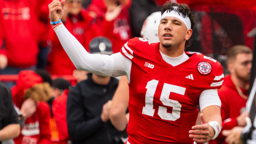 Dylan Raiola celebration