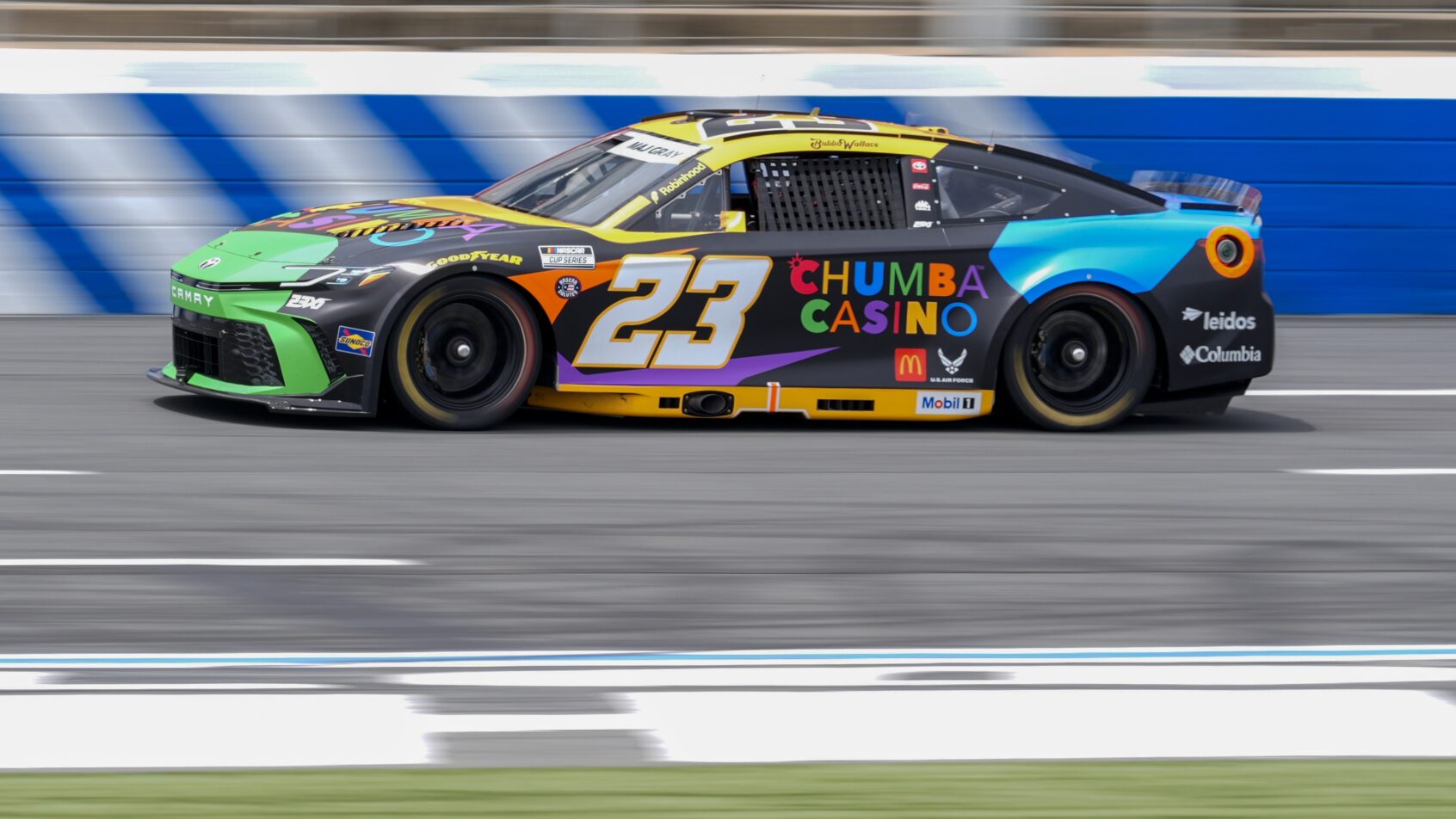 Bubba Wallace qualifies at Charlotte (2025)