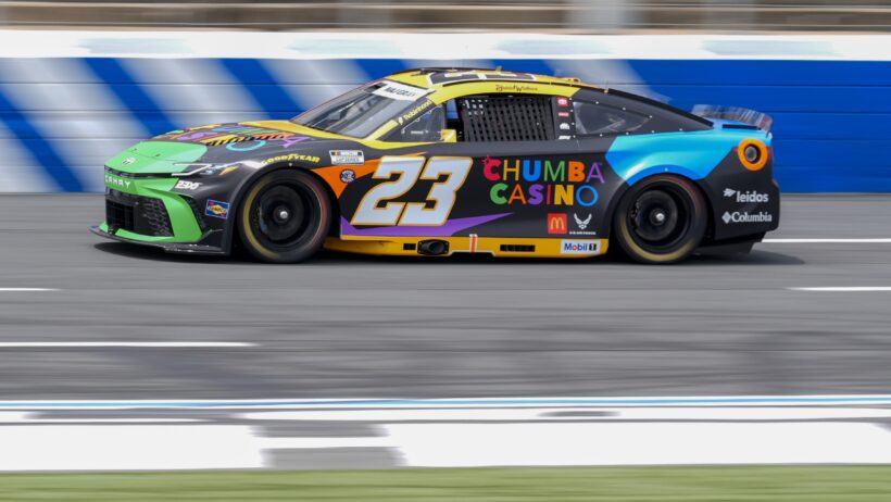 Bubba Wallace qualifies at Charlotte (2025)