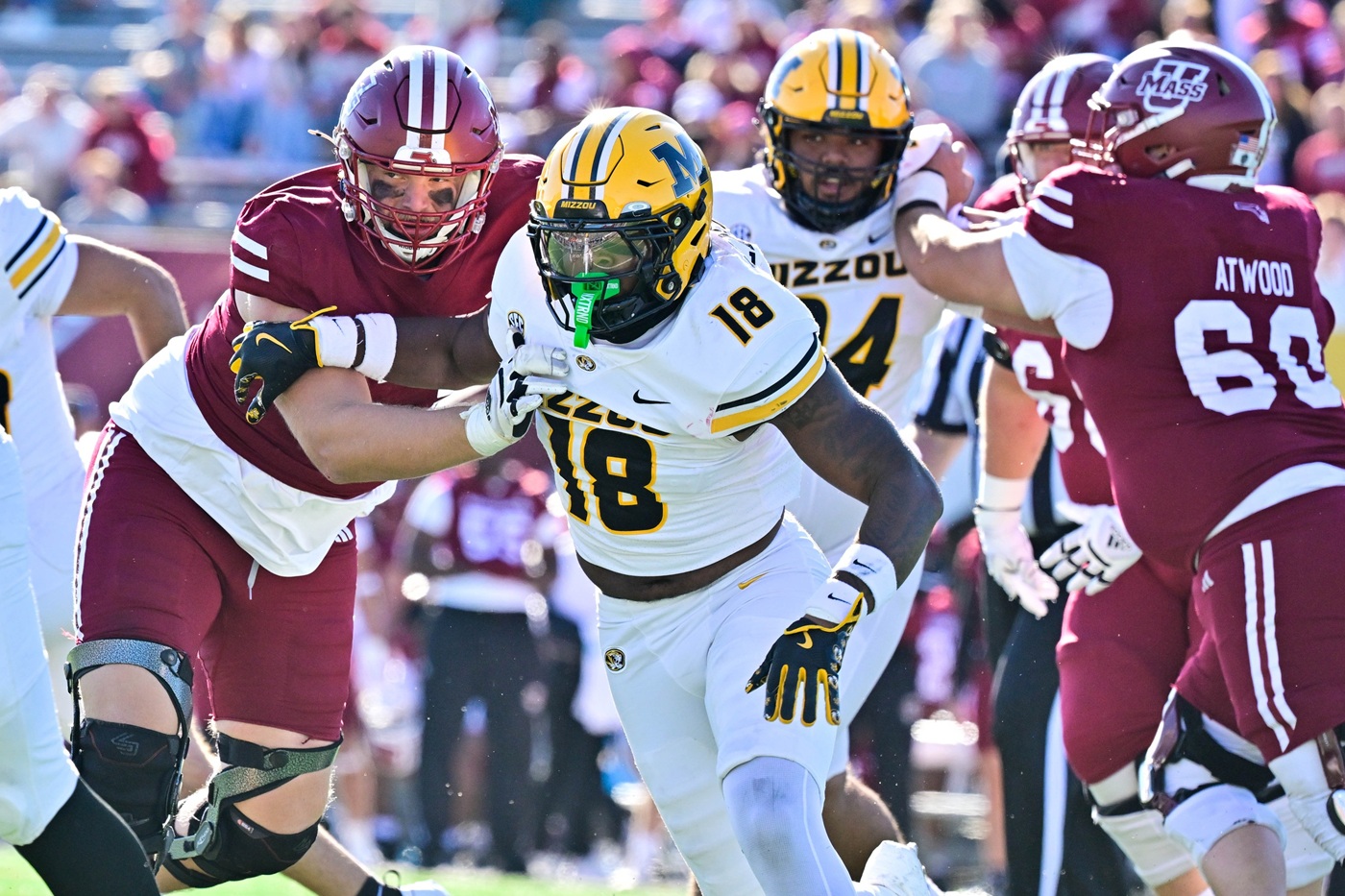 Can you bet on Mizzou football odds, College Football Week 1 in Missouri? Jeremiah Beasley, Missouri football.