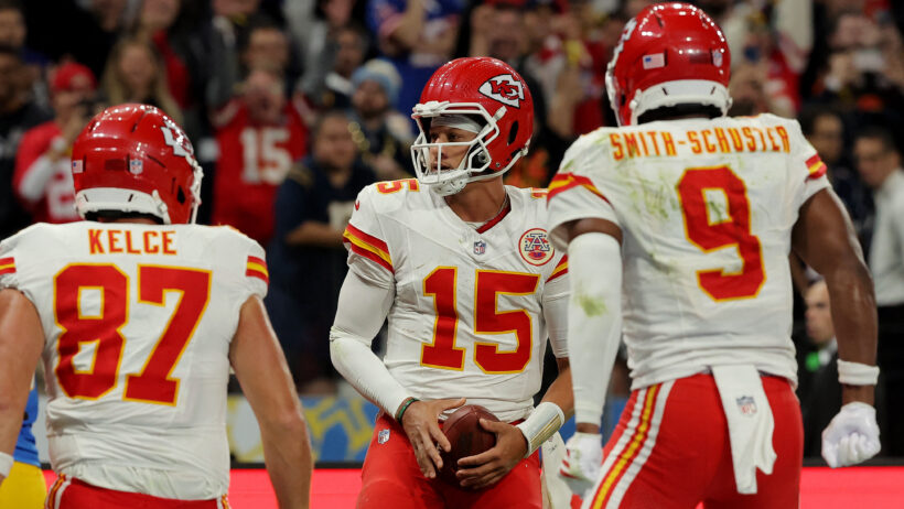 PATRICK-MAHOMES-QUARTERBACK-KANSAS-CITY-CHIEFS-NFL-BRASIL-ARENA-CORINTHIANS