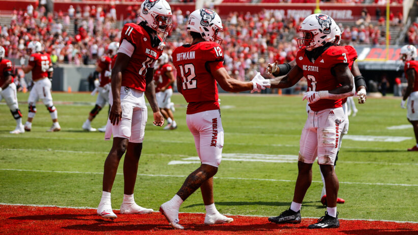 North Carolina State Wolfpack running back Hollywood Smothers