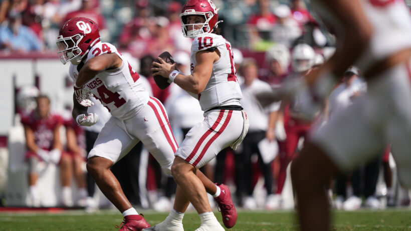 John Mateer is hoping to lead this Sooners team to the College Football Playoffs.