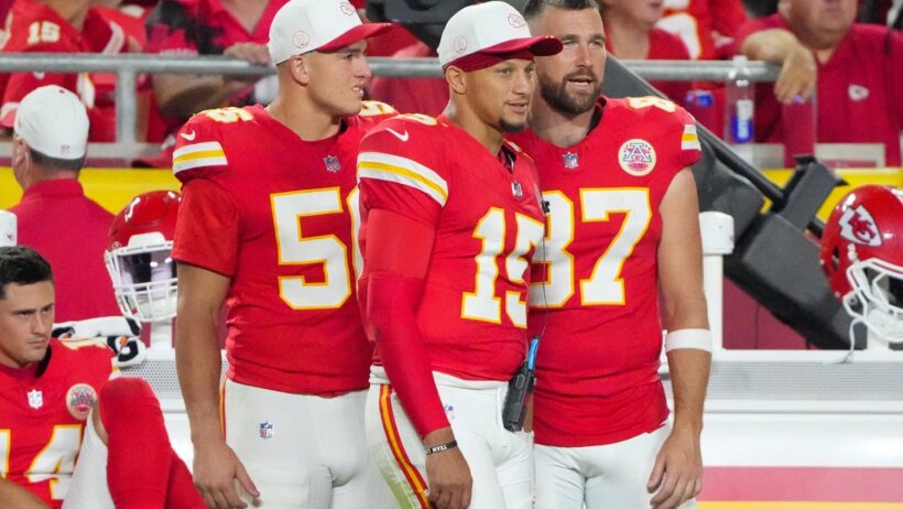 Can you bet on the Chiefs in Missouri? Patrick Mahomes and Travis Kelce.