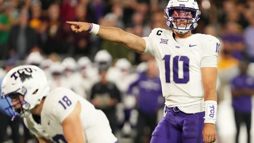 Josh Hoover is raring to go for TCU against Colorado on Saturday night.