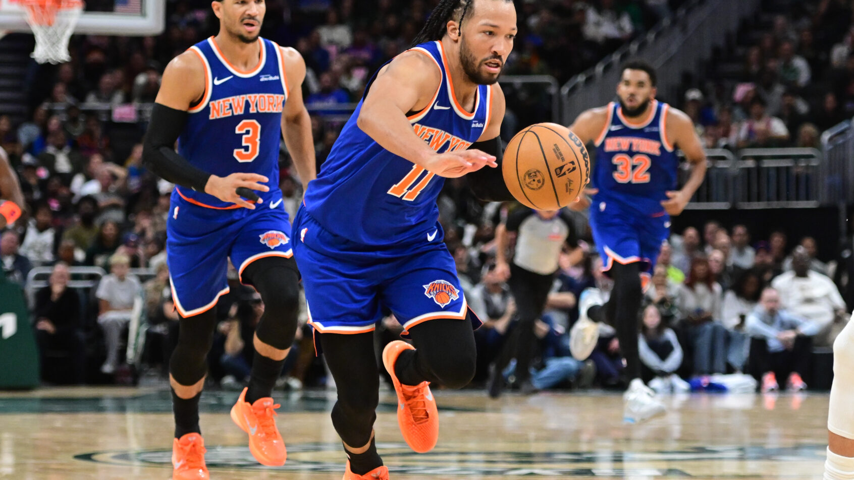 NBA: New York Knicks at Milwaukee Bucks