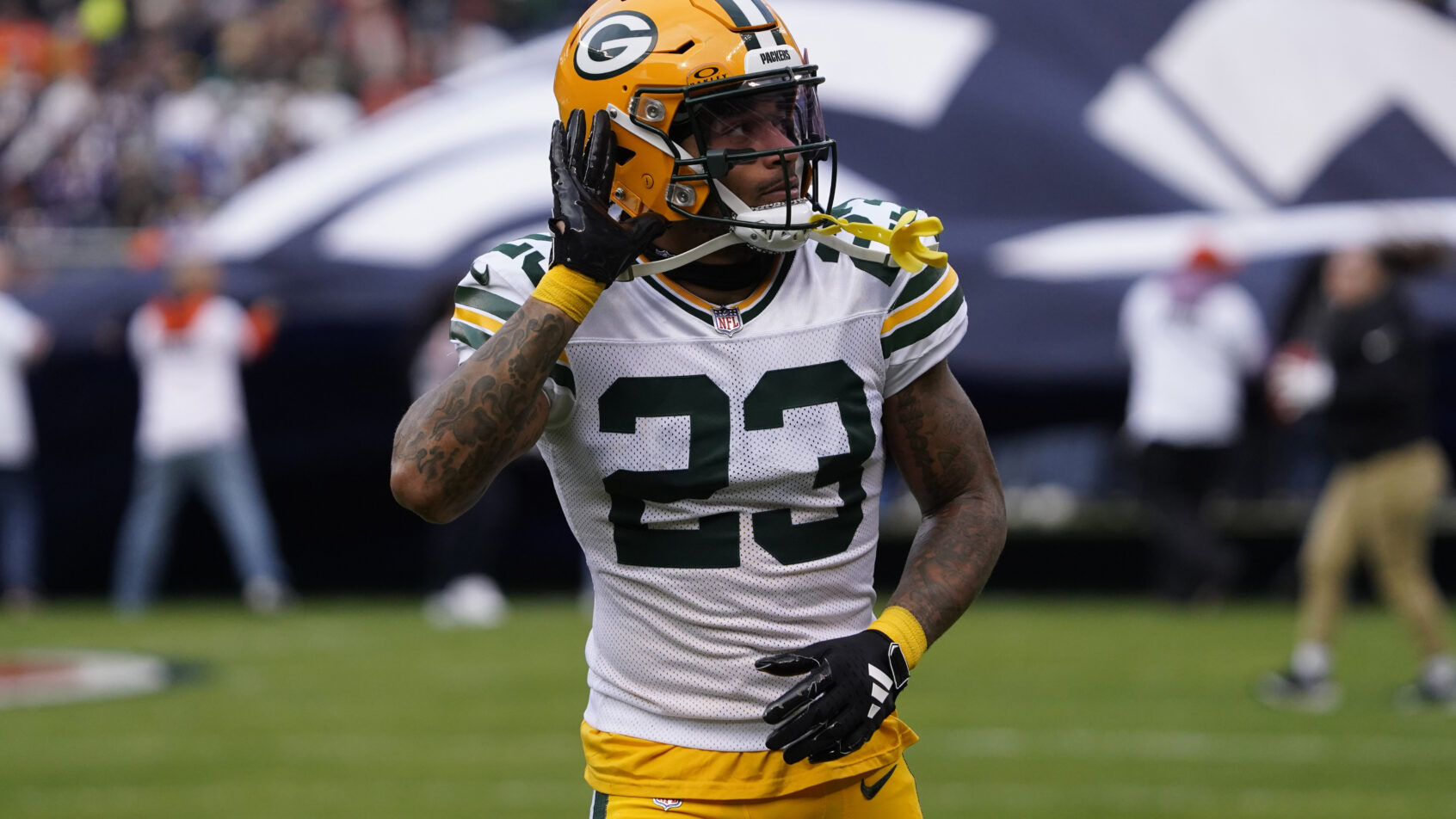 Green Bay Packers cornerback Jaire Alexander